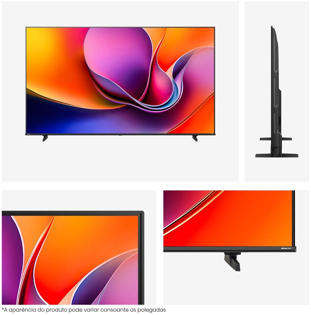  - Televisão Hisense 85A6Q 85" LED UltraHD 4K VIDAA