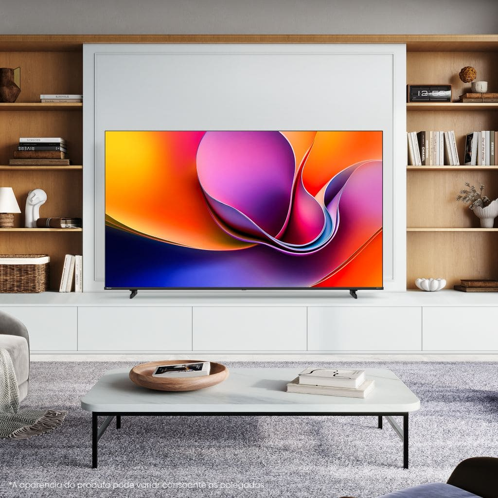  - Televisão Hisense 85A6Q 85" LED UltraHD 4K VIDAA