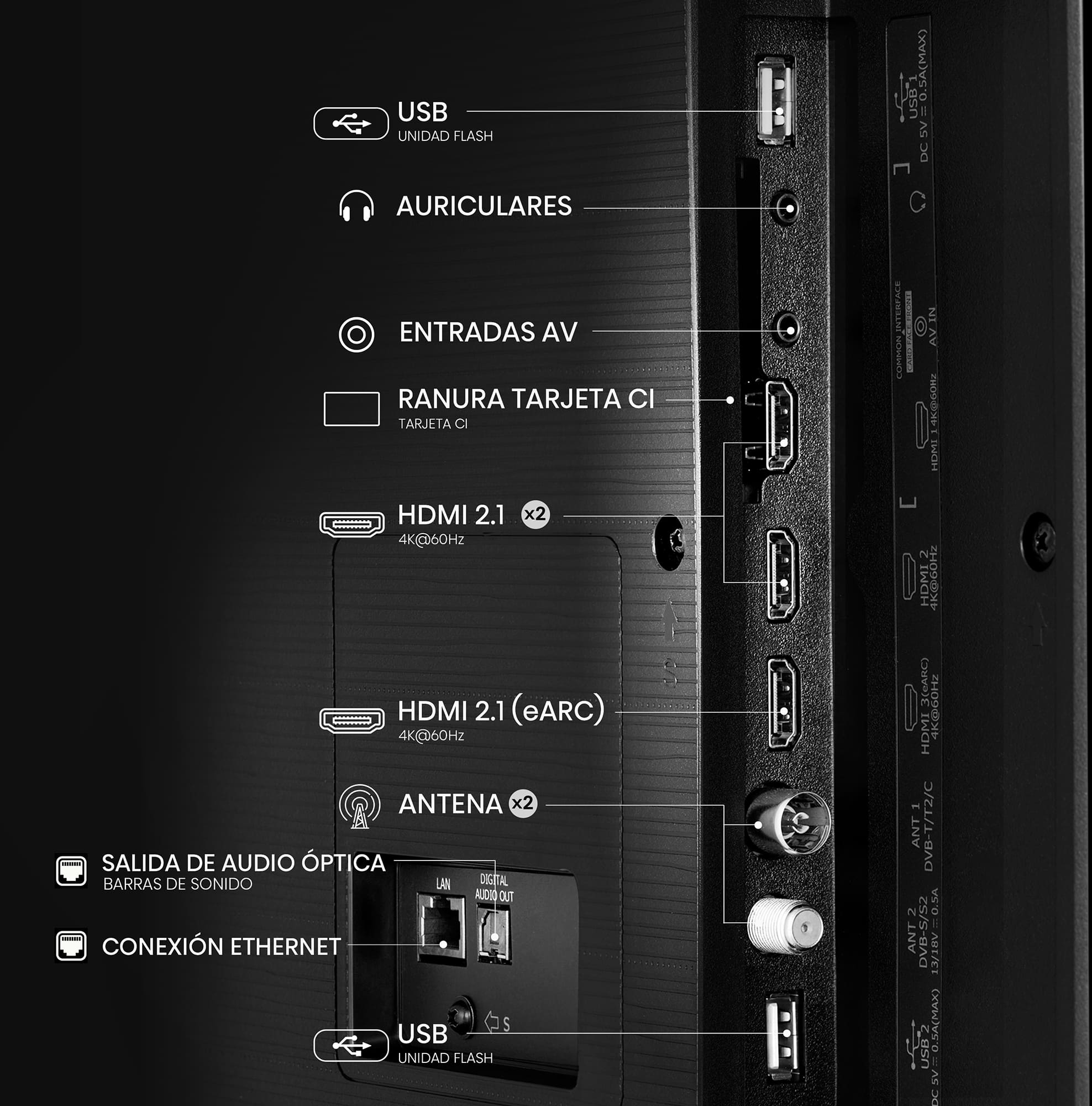  - Televisão Hisense 85E7Q 85" QLED UltraHD 4K VIDAA