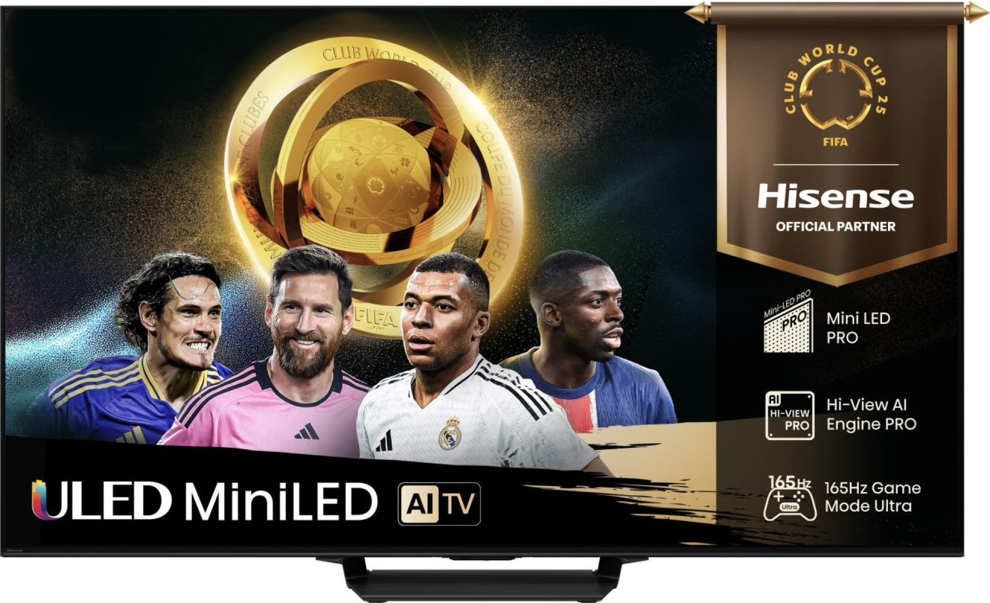 - Televisão Hisense 85U7Q PRO 85" QD Mini LED UltraHD 4K VIDAA