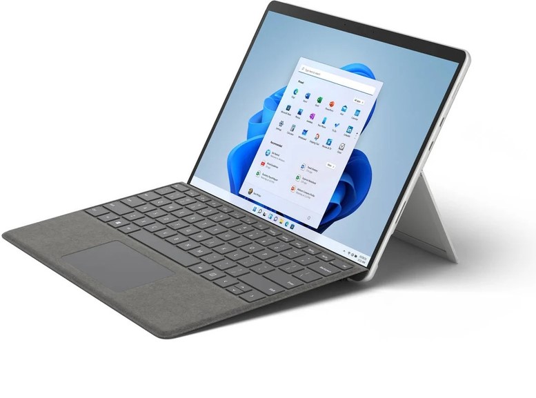 Microsoft - Portátil Microsoft Surface Pro 8 13" i5 16GB 256GB Touch W10 Pro Platina