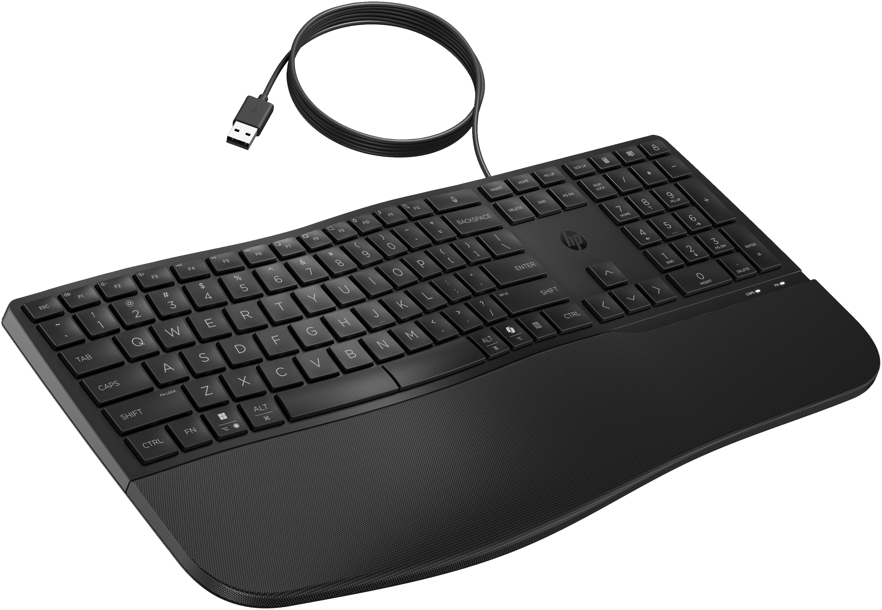 HP - Teclado HP 485 Comfort Com fio