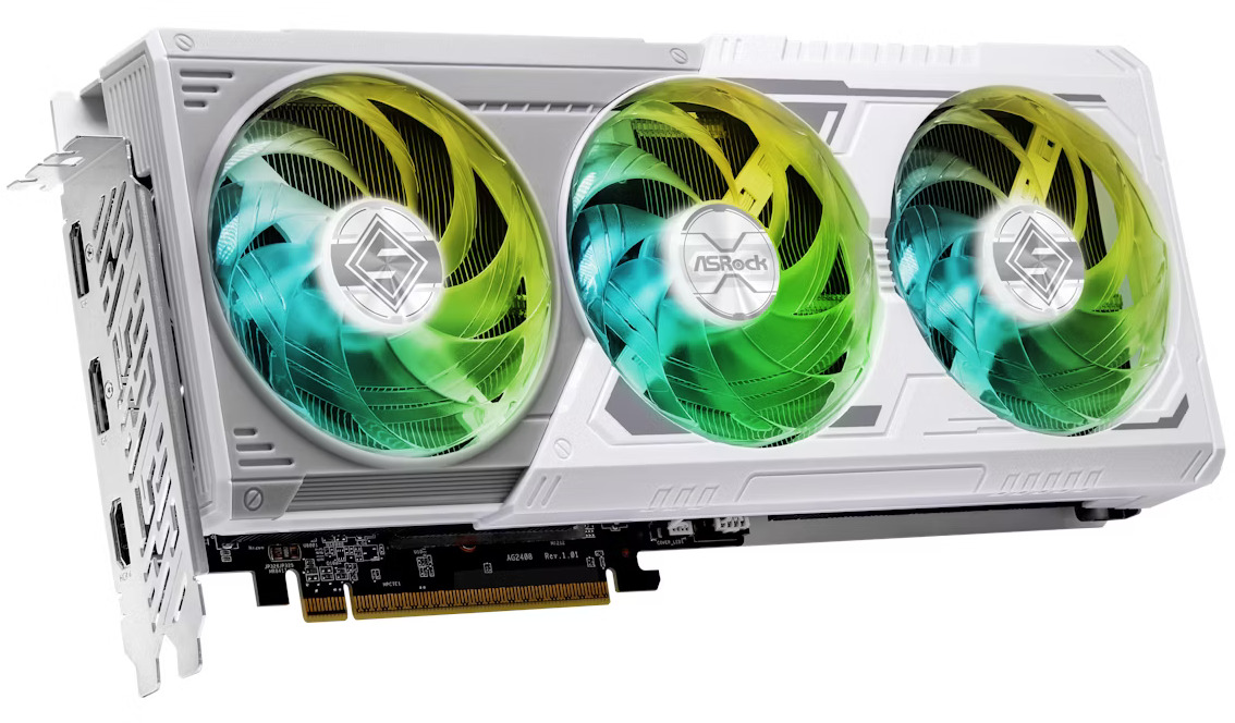 ASRock - Gráfica ASRock Radeon RX 9060 XT Steel Legend OC 16GB GDDR6