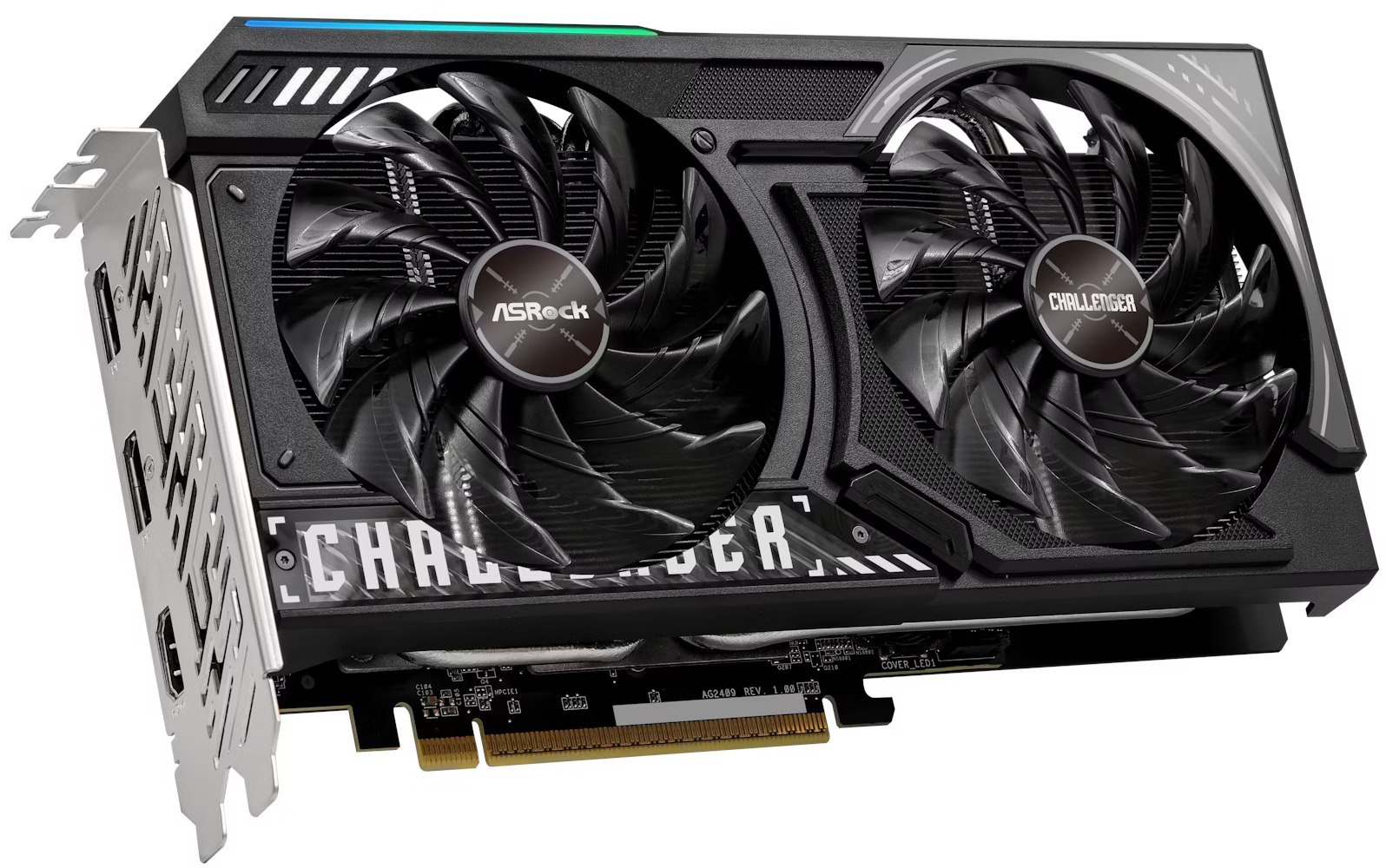 ASRock - Gráfica ASRock Radeon RX 9060 XT Challenger OC 16GB GDDR6