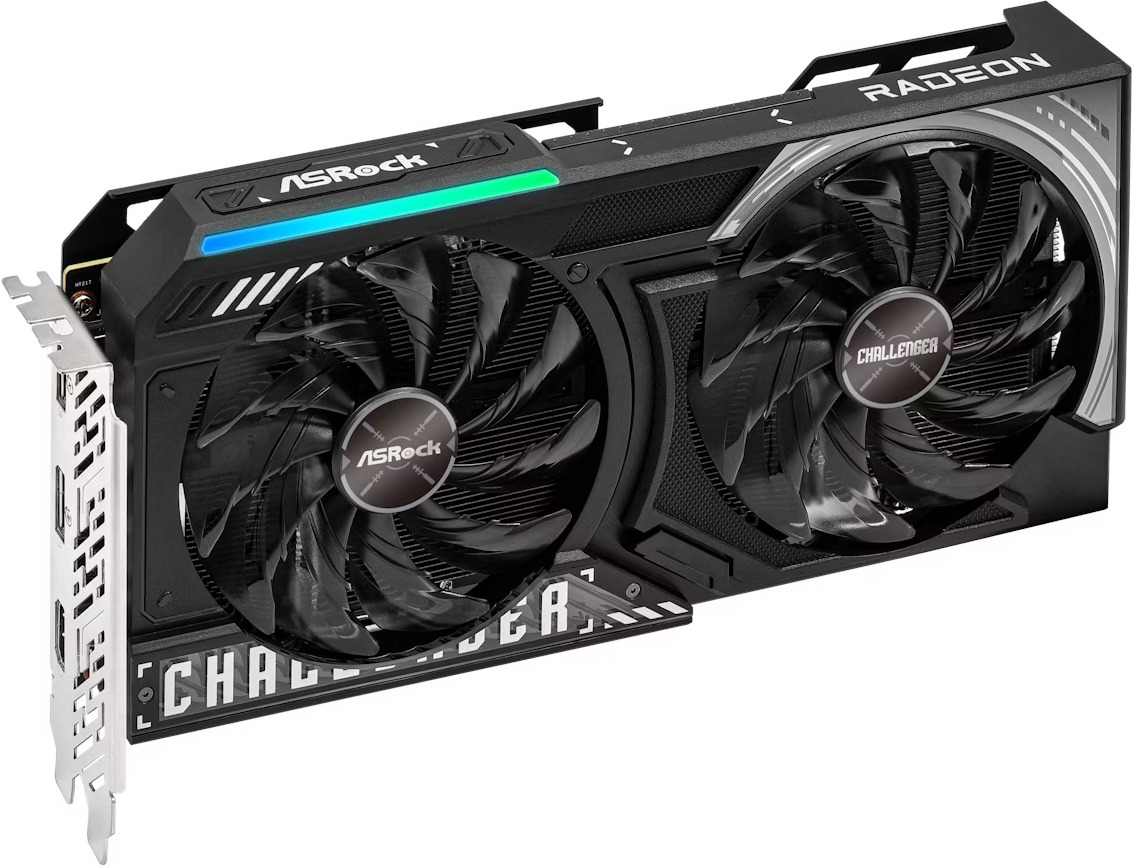 ASRock - Gráfica ASRock Radeon RX 9060 XT Challenger OC 8GB GDDR6