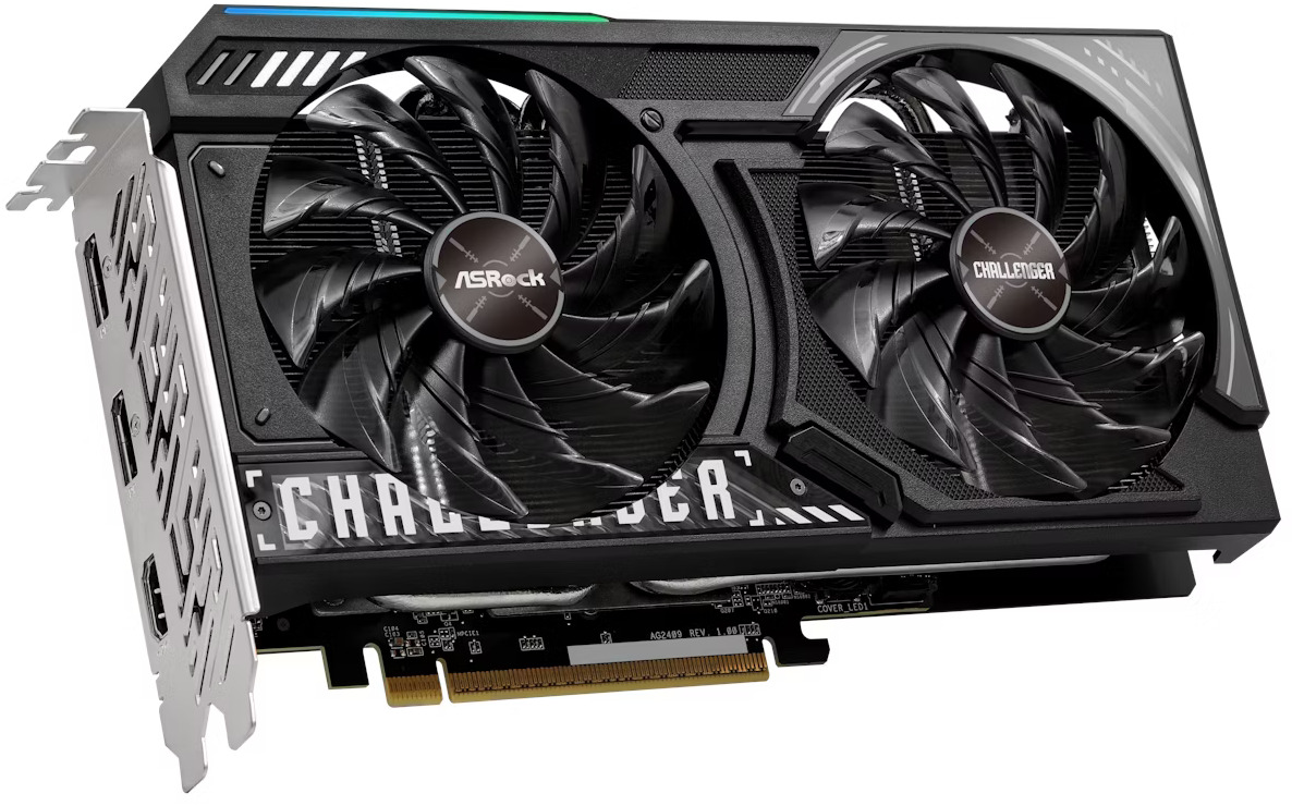 ASRock - Gráfica ASRock Radeon RX 9060 XT Challenger OC 8GB GDDR6
