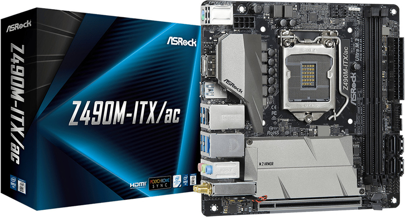 Motherboard ASRock Z490M-ITX/ac