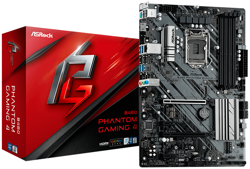 Motherboard ASRock B460 Phantom Gaming 4