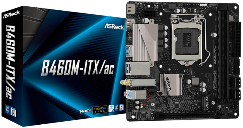 ASRock - Motherboard ASRock B460M-ITX/ac