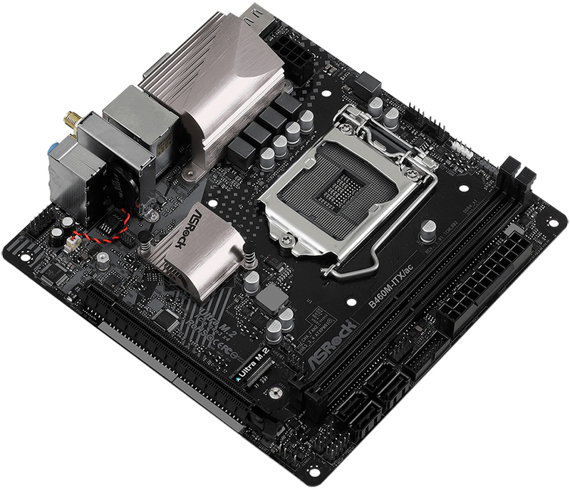 ASRock - Motherboard ASRock B460M-ITX/ac