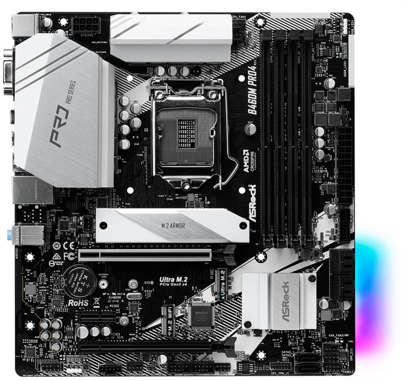 ASRock - Motherboard ASRock B460M Pro4