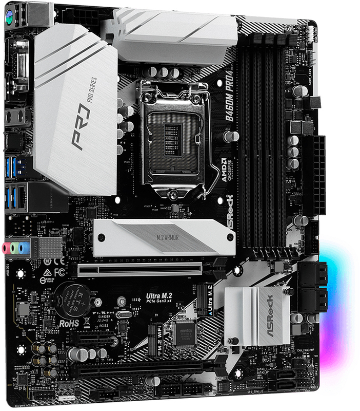 ASRock - Motherboard ASRock B460M Pro4