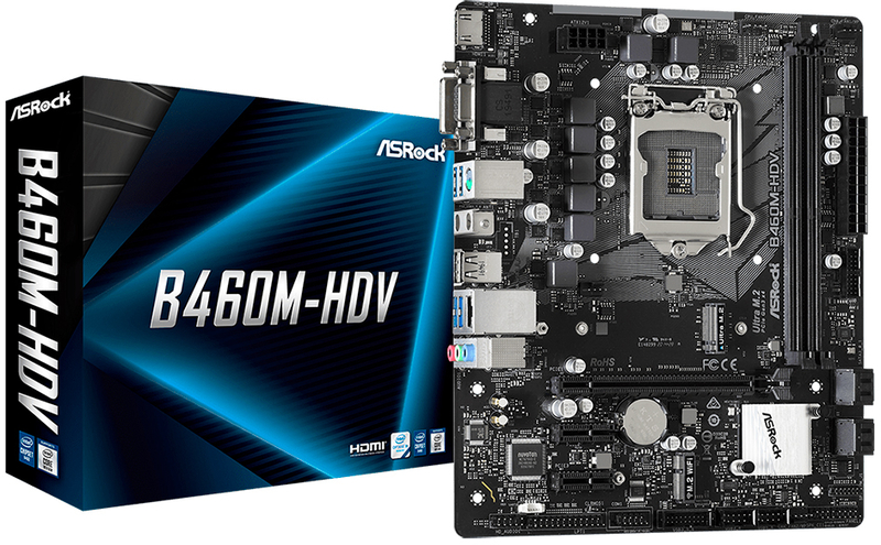 ASRock - Motherboard ASRock B460M-HDV