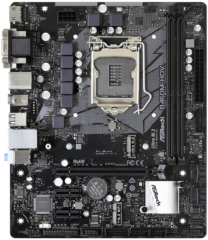 ASRock - Motherboard ASRock B460M-HDV