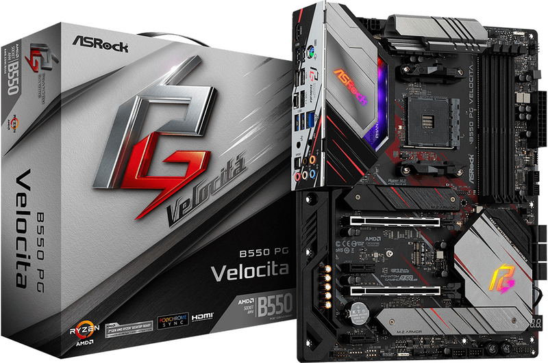ASRock - ** B Grade ** Motherboard ASRock B550 PG Velocita