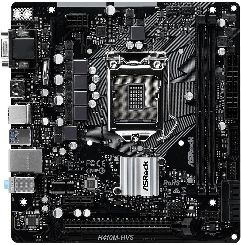 ASRock - Motherboard ASRock H410M-HVS