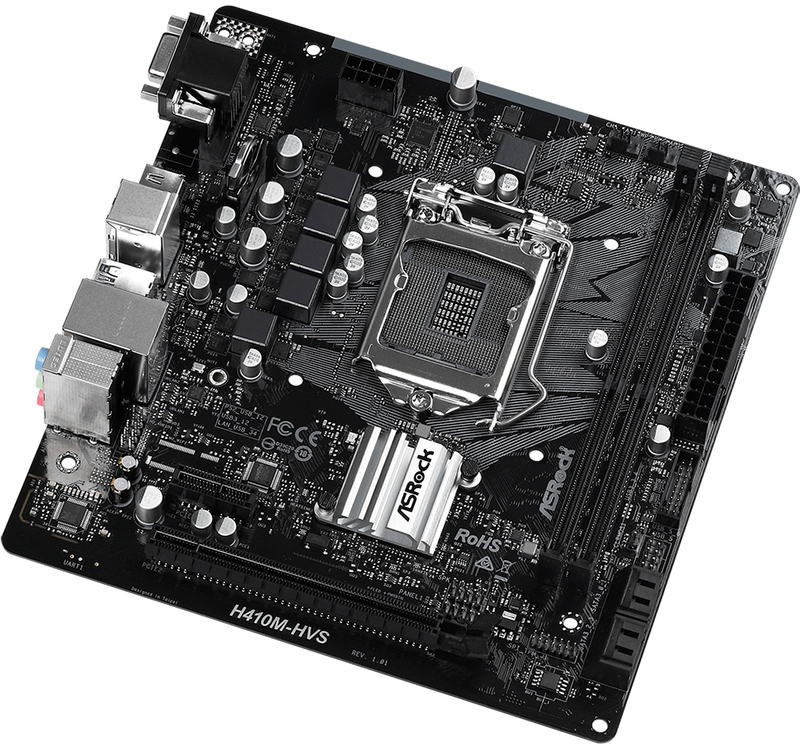 ASRock - Motherboard ASRock H410M-HVS