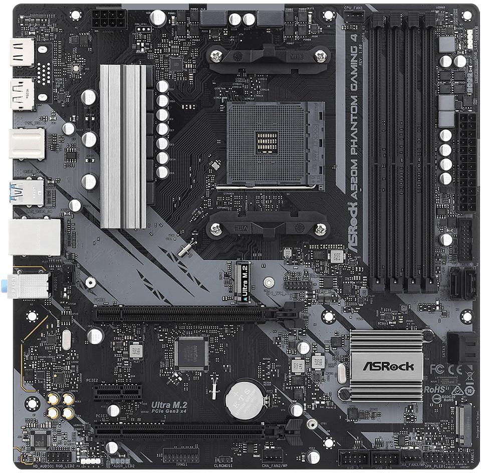 Motherboard ASRock A520M Phantom Gaming 4