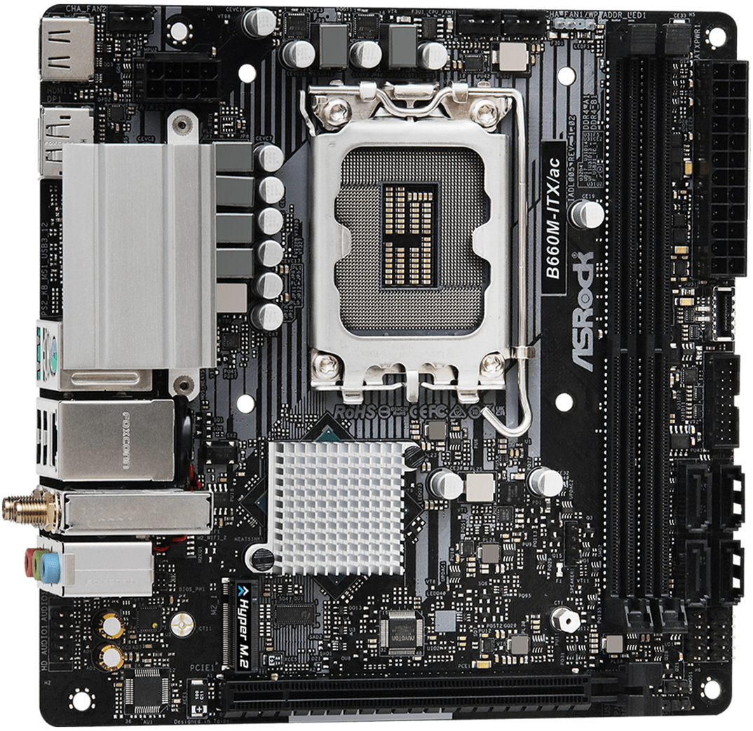 ASRock - Motherboard ASRock B660M-ITX/ac