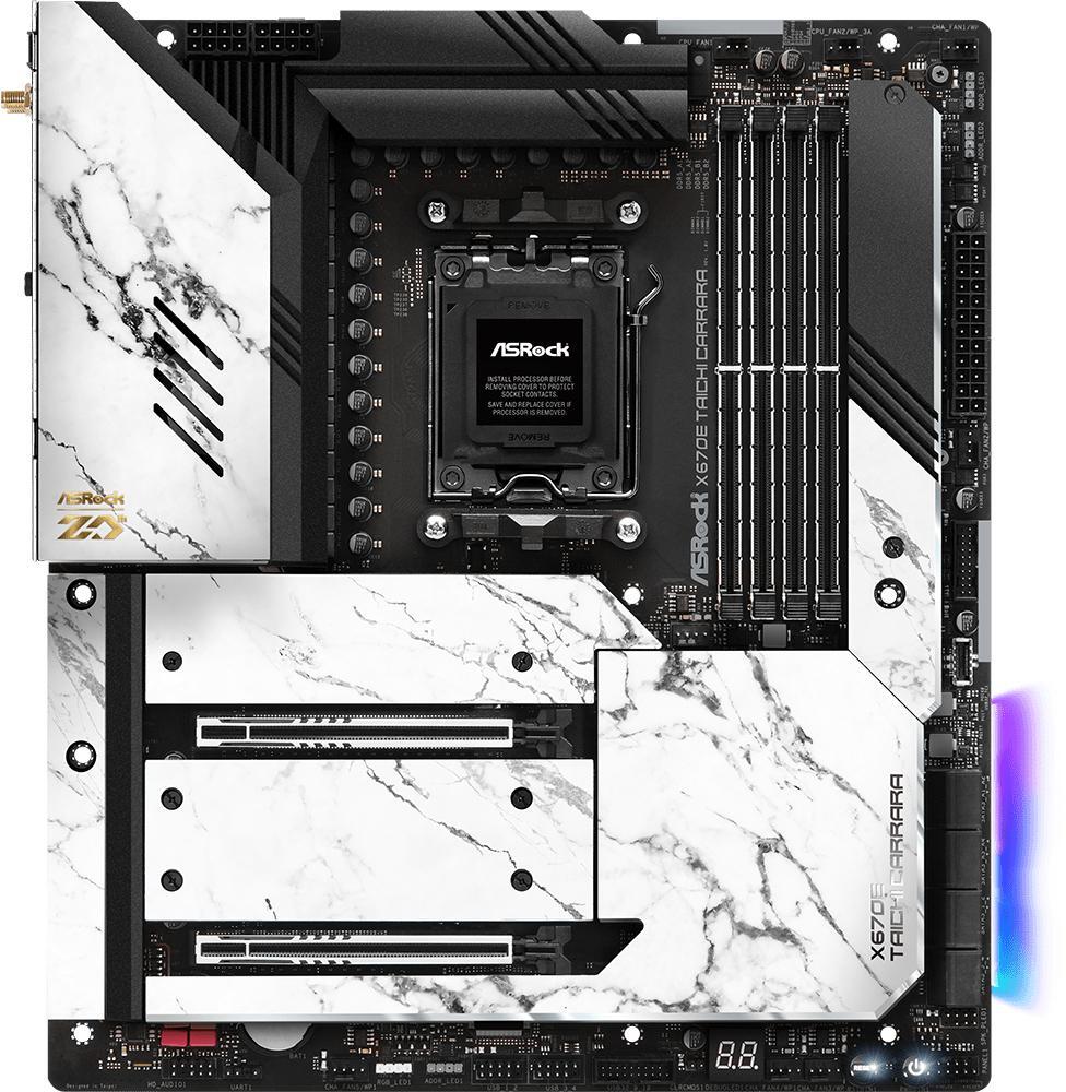 ASRock - Motherboard ASRock X670E Taichi Carrara