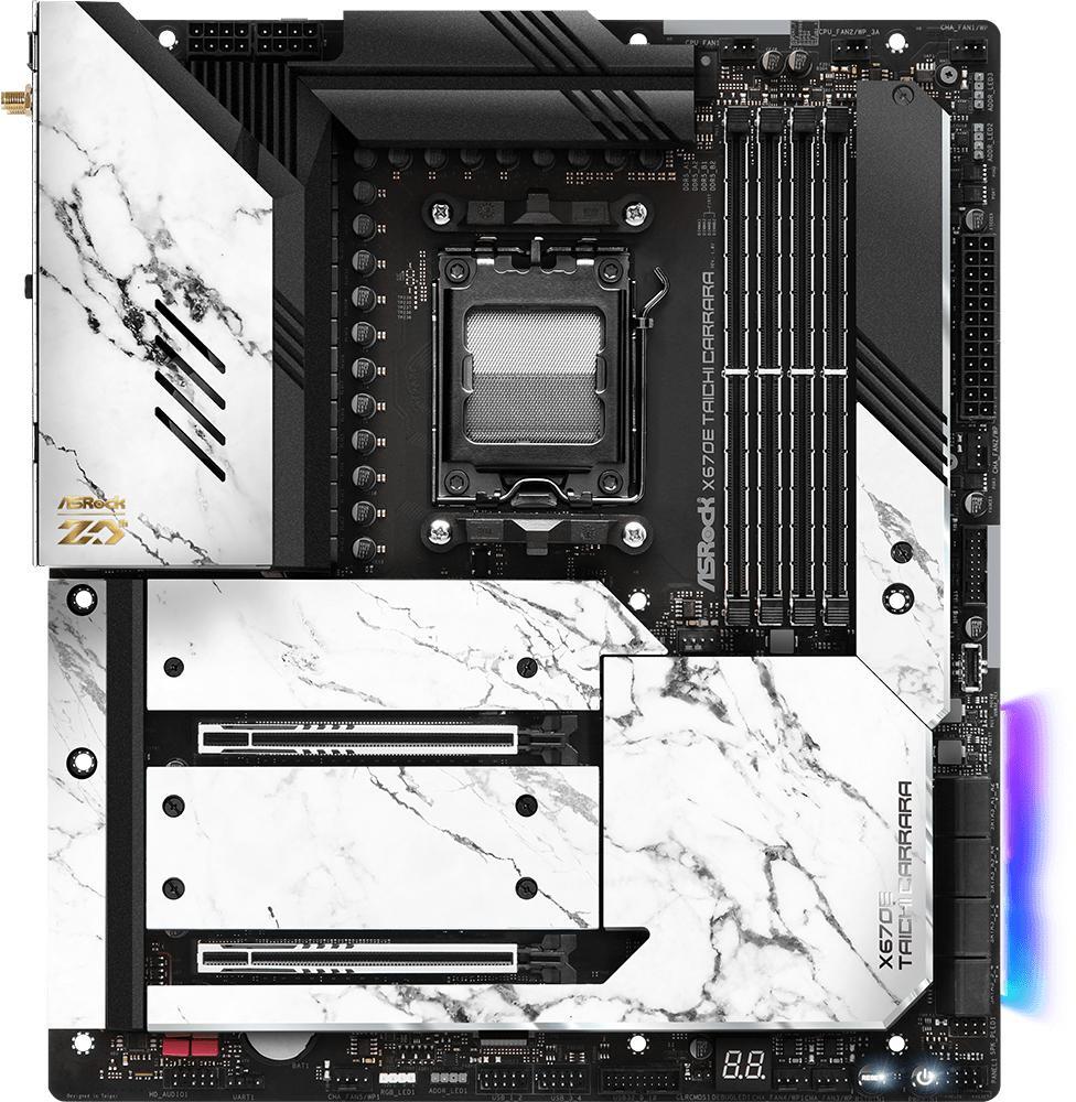 ASRock - Motherboard ASRock X670E Taichi Carrara