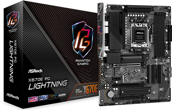 ASRock - ** B Grade ** Motherboard ASRock X670E PG Lightning