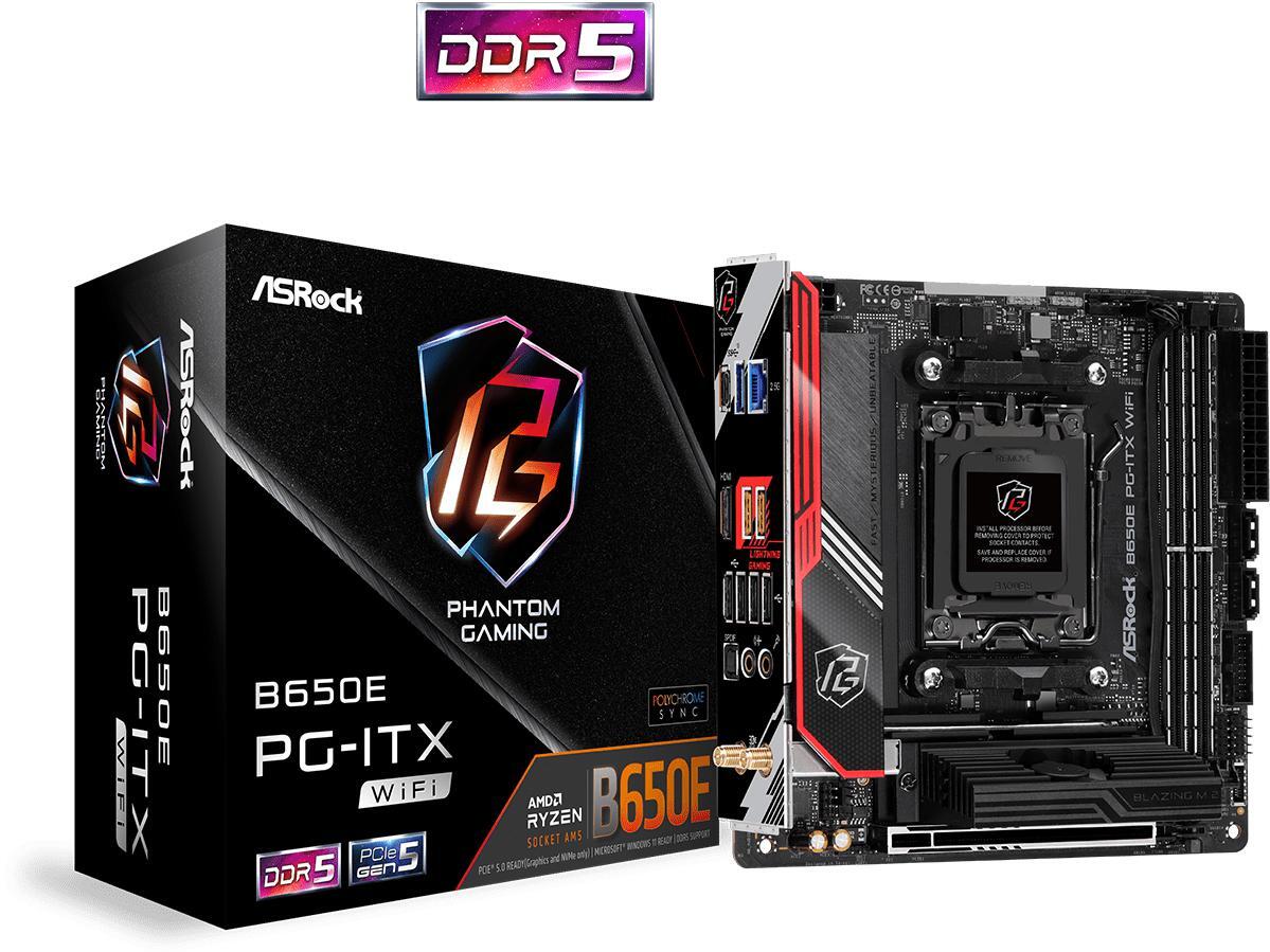 Motherboard ASRock B650E PG-ITX WiFi