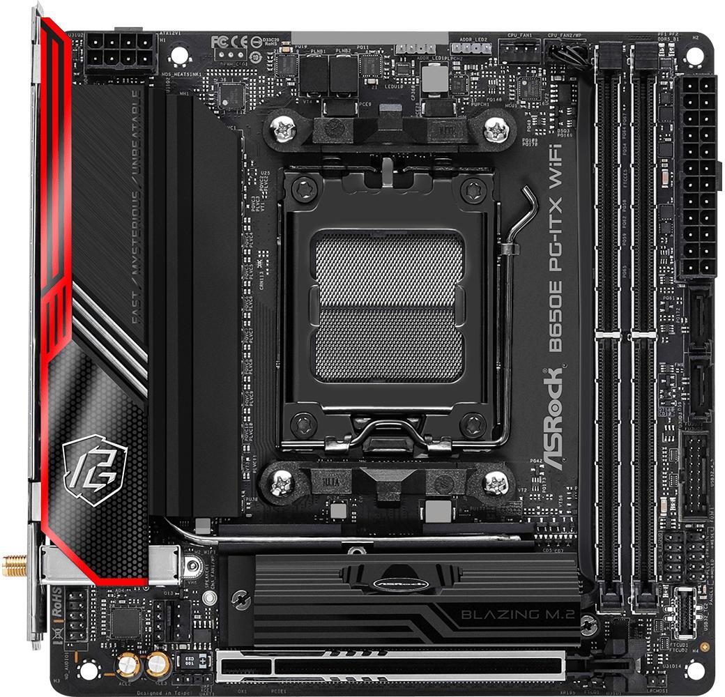 ASRock - Motherboard ASRock B650E PG-ITX WiFi