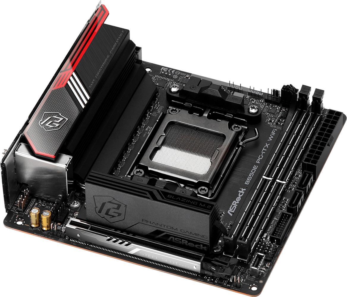 ASRock - Motherboard ASRock B650E PG-ITX WiFi