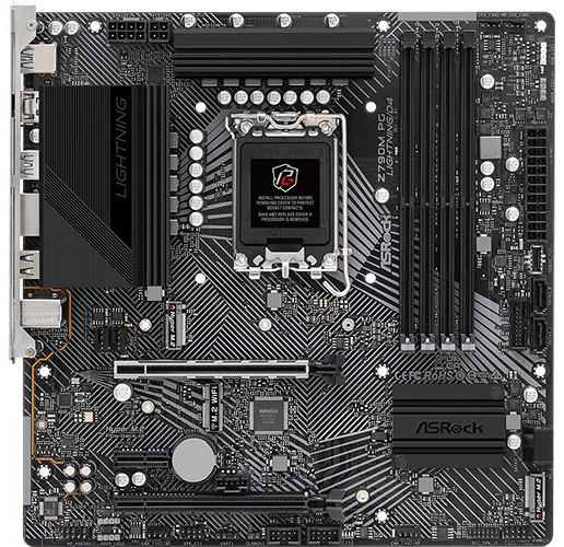 ASRock - ** B Grade ** Motherboard ASRock Z790M PG Lightning/D4