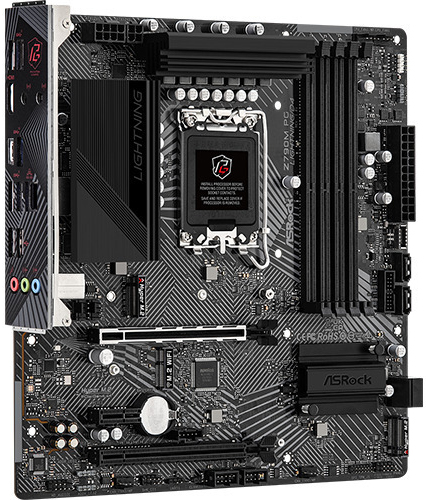 ASRock - ** B Grade ** Motherboard ASRock Z790M PG Lightning/D4