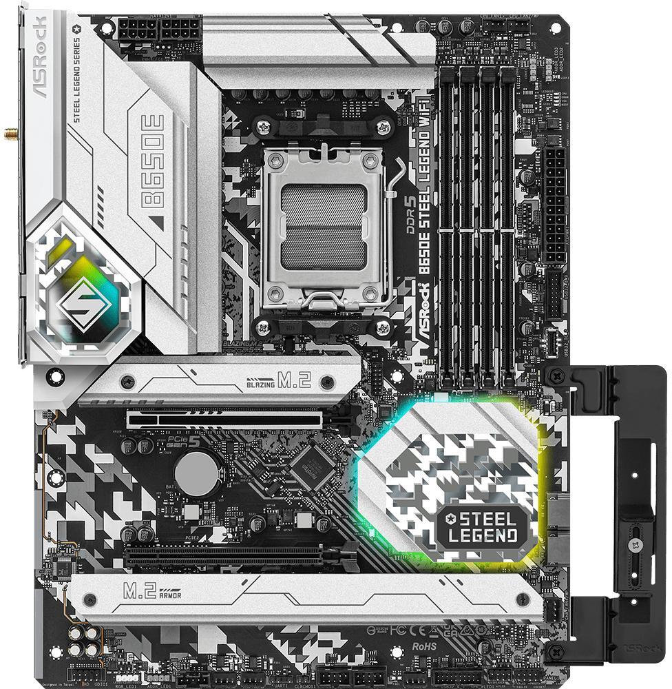 ASRock - Motherboard ASRock B650E Steel Legend WiFi