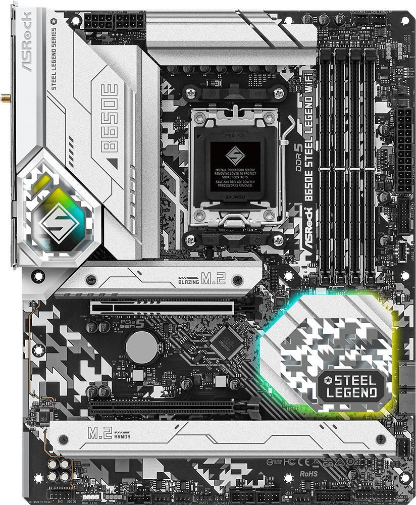 ASRock - Motherboard ASRock B650E Steel Legend WiFi