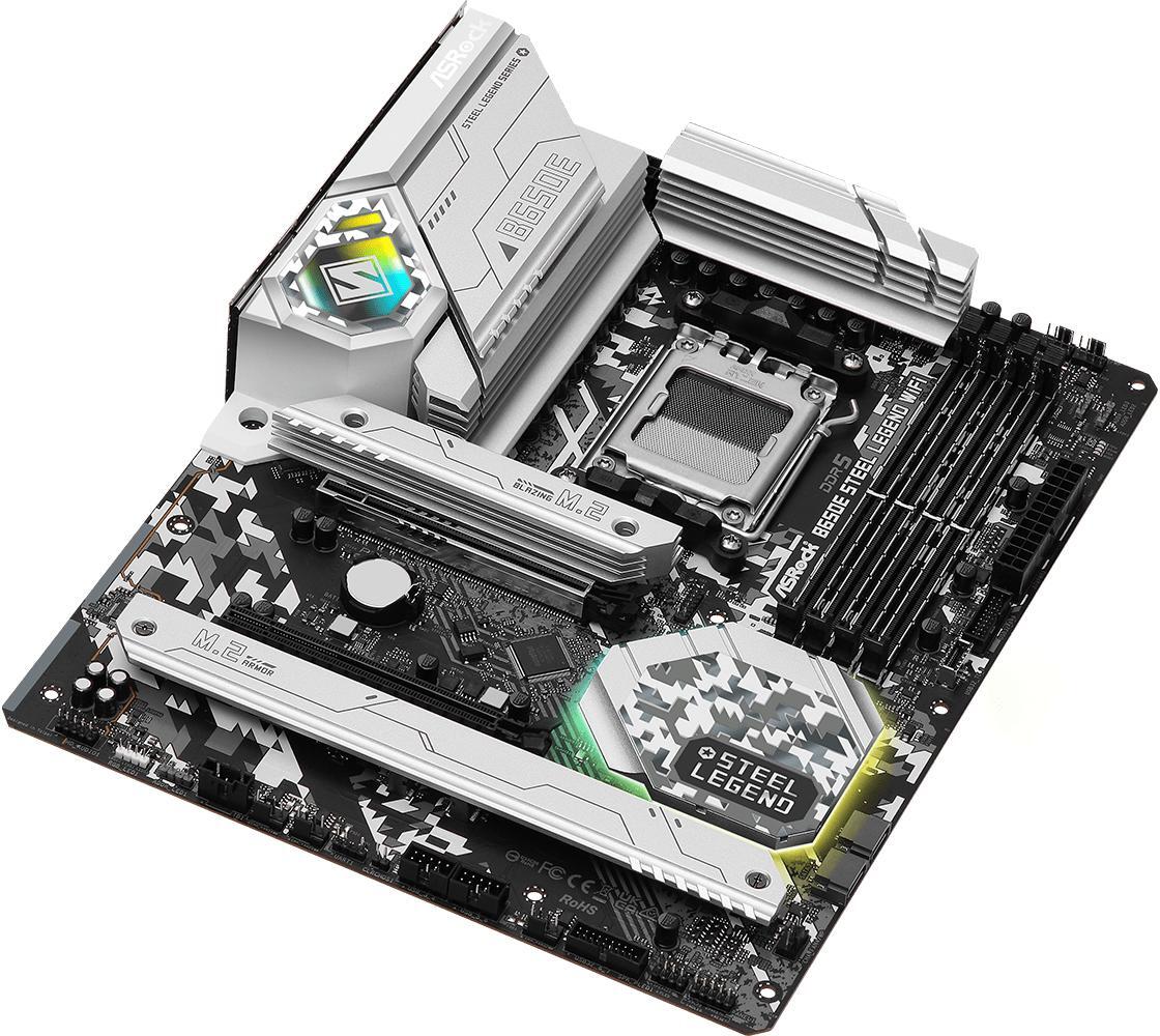 ASRock - Motherboard ASRock B650E Steel Legend WiFi