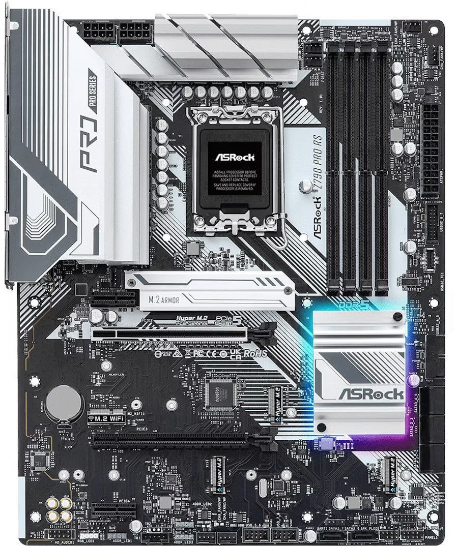 ASRock - ** B Grade ** Motherboard ASRock Z790 Pro RS