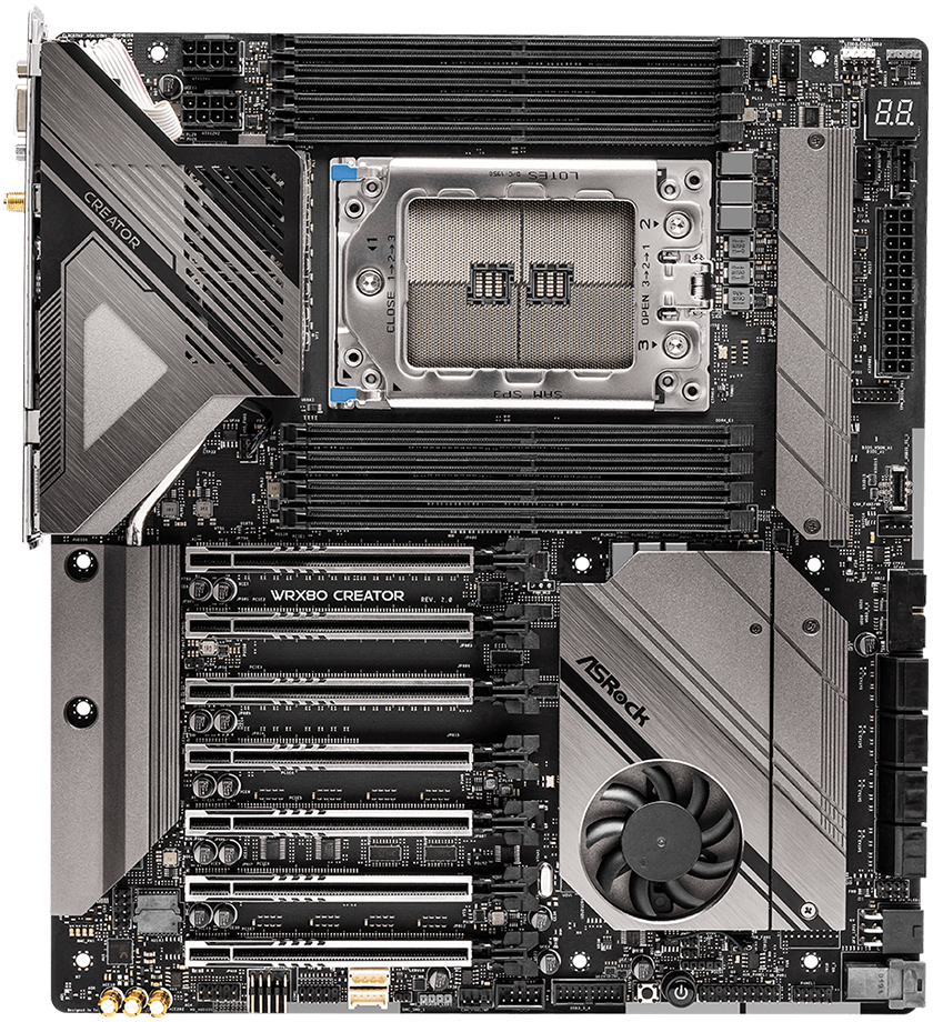 ASRock - Motherboard ASRock WRX80 Creator R2.0