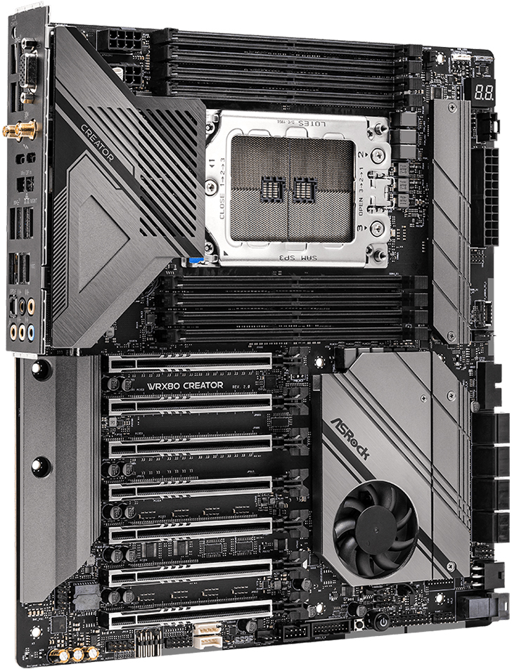 ASRock - Motherboard ASRock WRX80 Creator R2.0