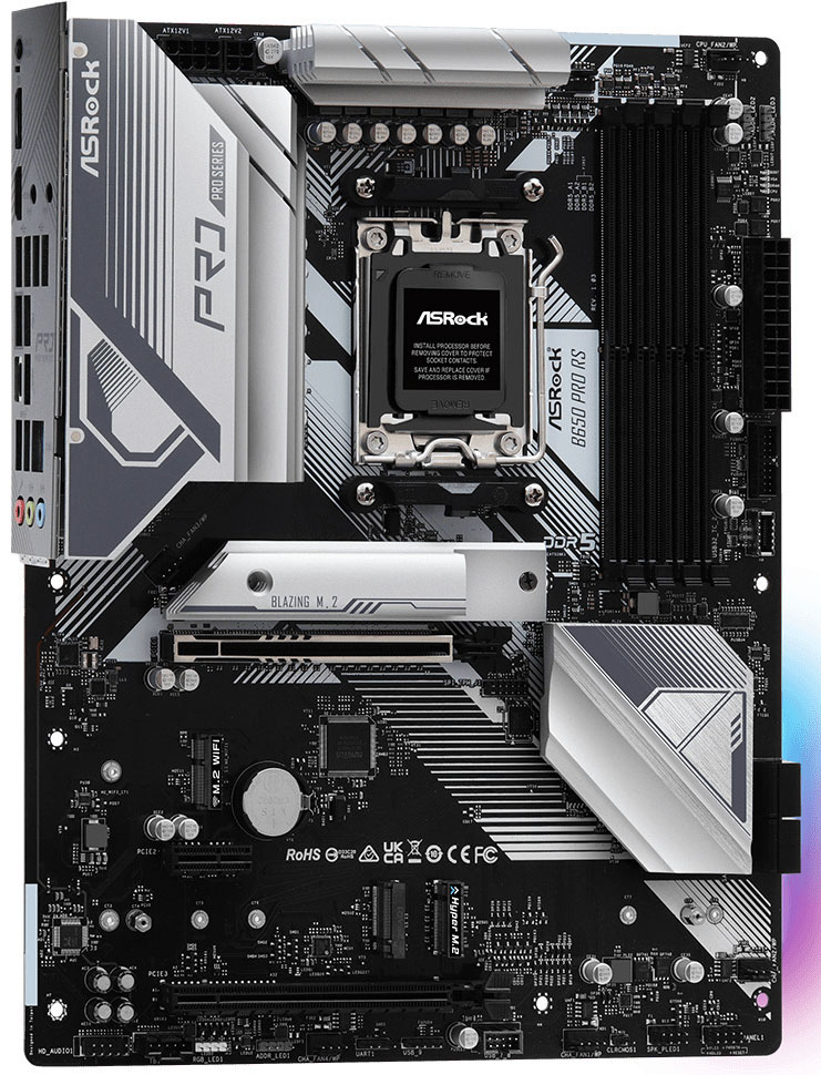 ASRock - Motherboard ASRock B650 Pro RS