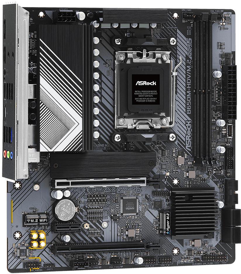 ASRock - Motherboard ASRock B650M-HDV/M.2