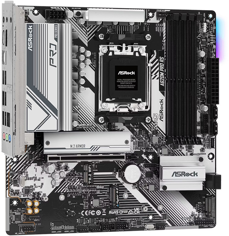 ASRock - ** B Grade ** Motherboard ASRock A620M Pro RS