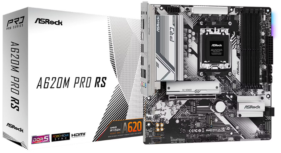 ASRock - ** B Grade ** Motherboard ASRock A620M Pro RS