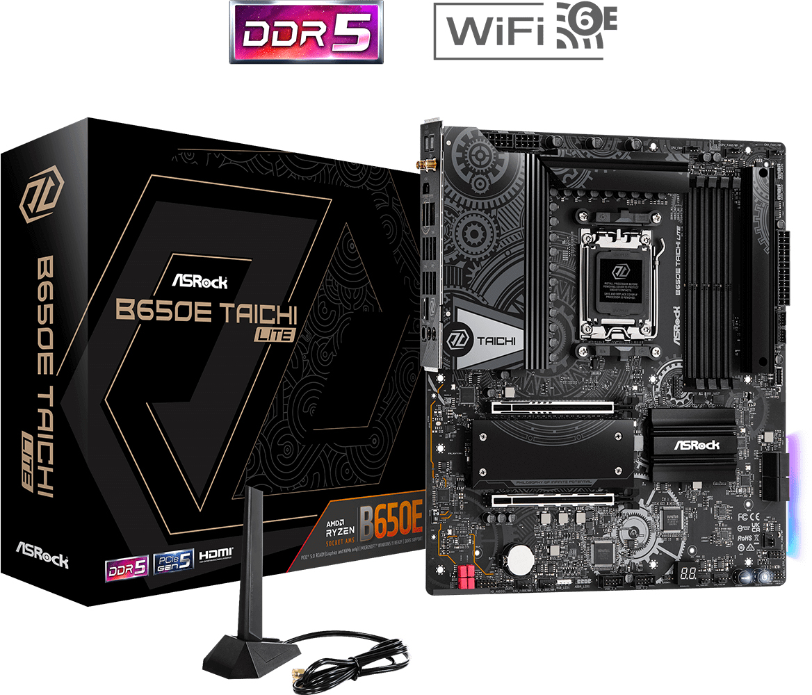 ASRock - Motherboard ASRock B650E Taichi Lite