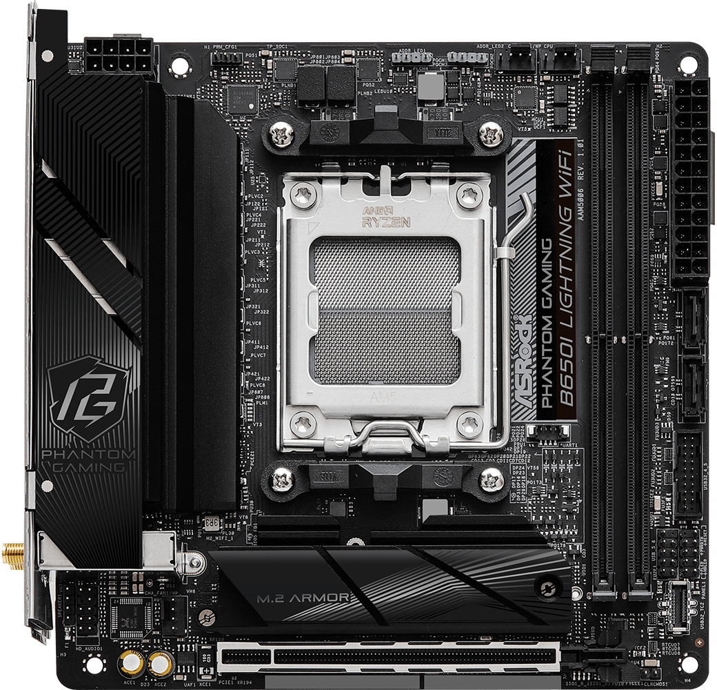 ASRock - Motherboard ASRock B650I Lightning WiFi