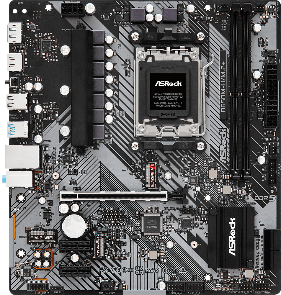 Motherboard ASRock B650M-H/M.2+