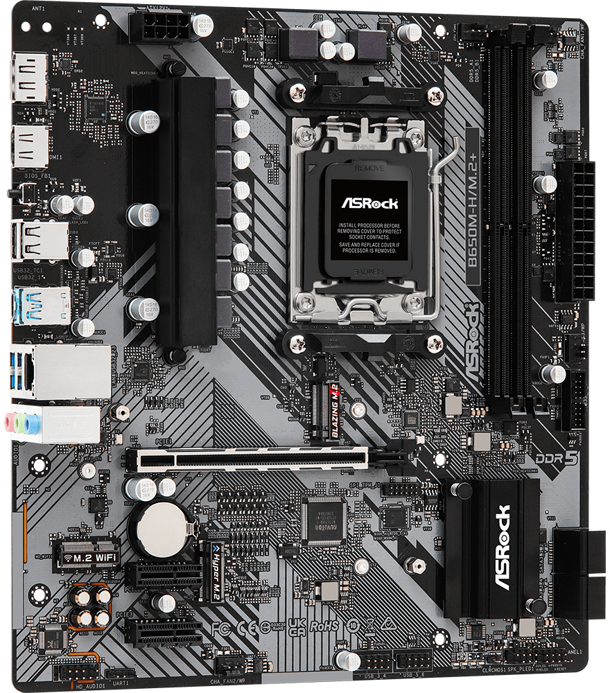 ASRock - Motherboard ASRock B650M-H/M.2+