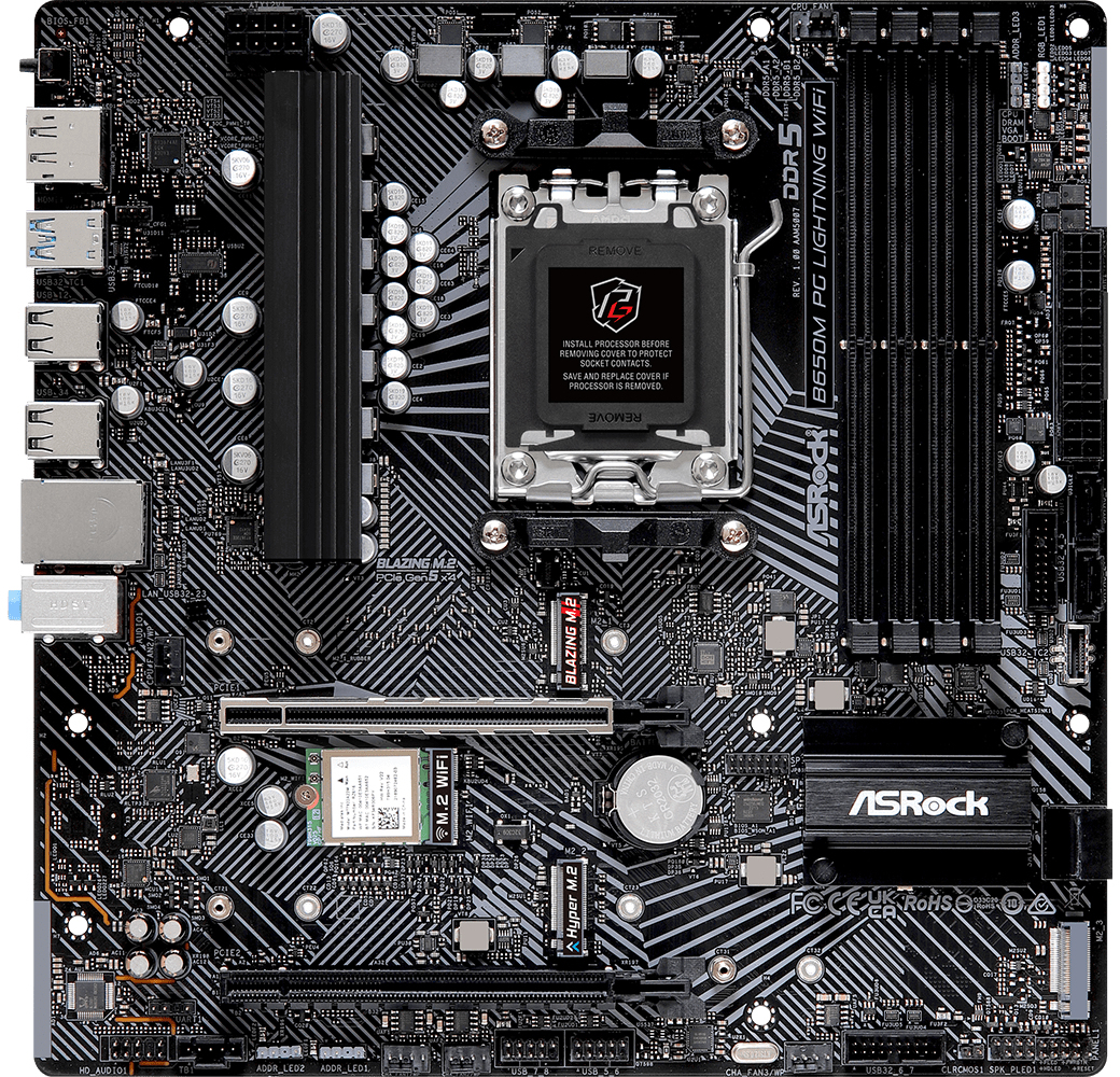 Motherboard ASRock B650M PG Lightning WiFi