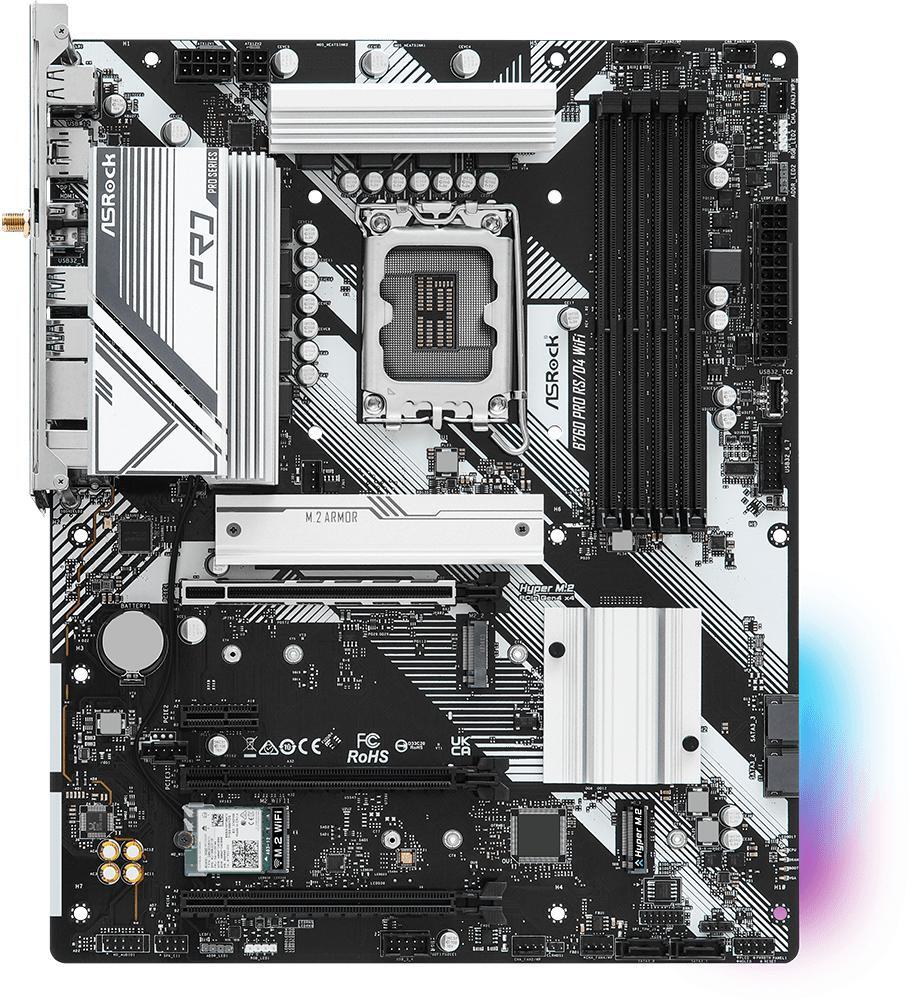 ASRock - Motherboard ASRock B760 Pro RS/D4 WiFi