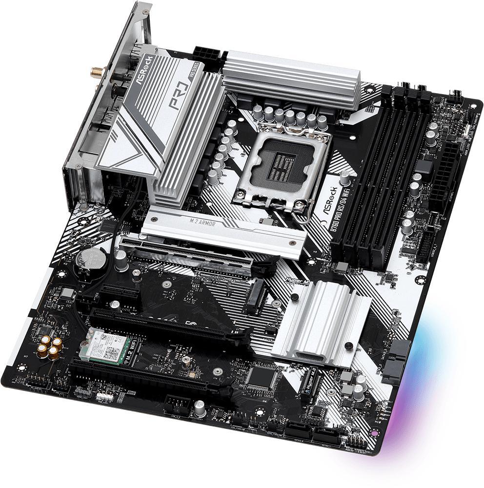 ASRock - Motherboard ASRock B760 Pro RS/D4 WiFi