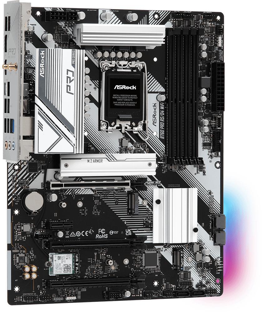 ASRock - Motherboard ASRock B760 Pro RS/D4 WiFi