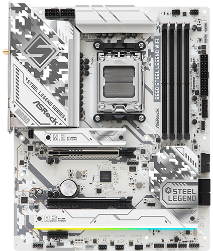 ASRock - Motherboard ASRock B650 Steel Legend WiFi